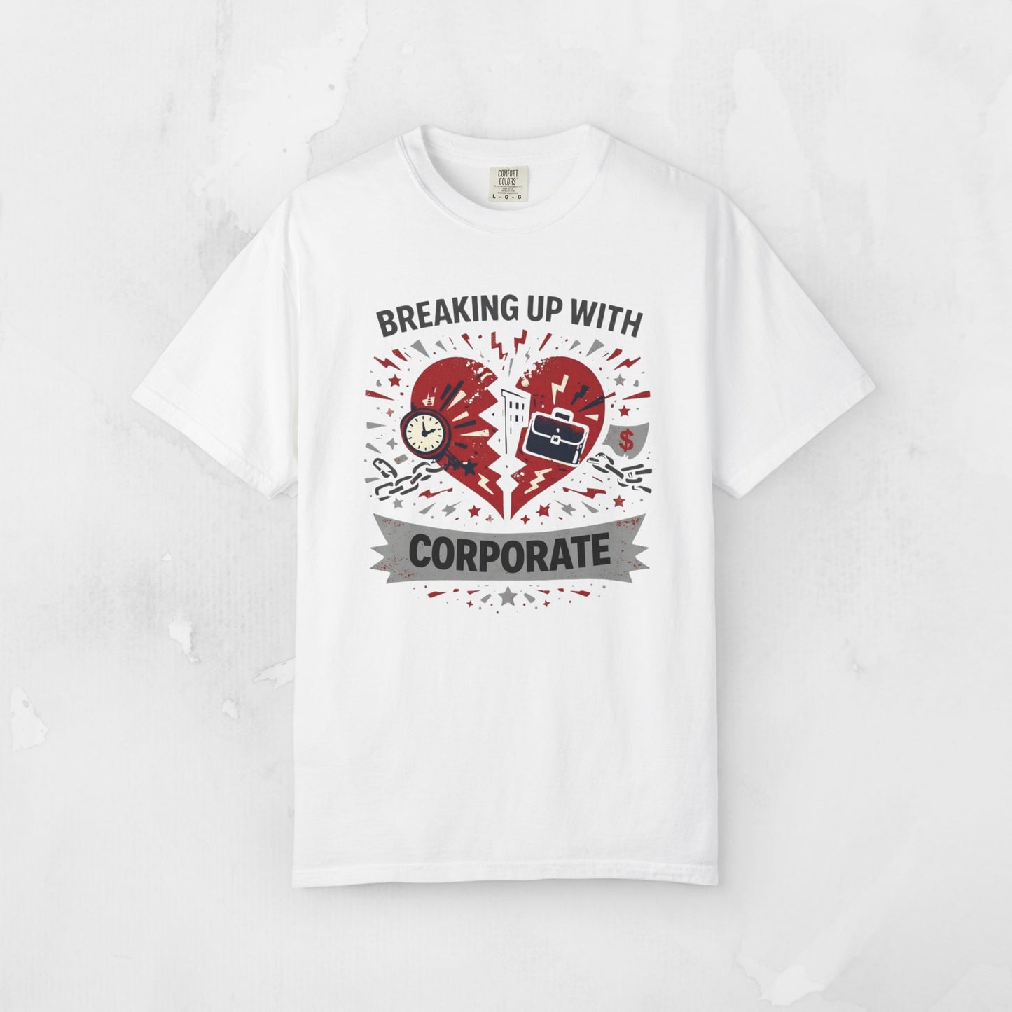 Breaking Up With Corporate — Graphic Tee