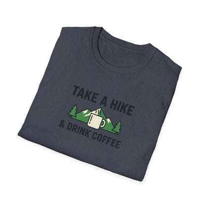 Take a Hike & Drink Coffee Unisex Tee