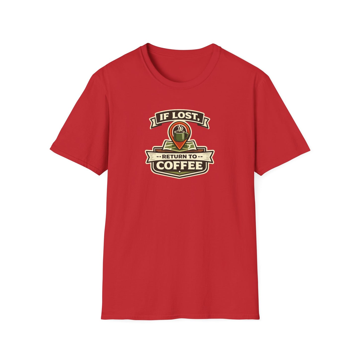 If Lost Return to Coffee Unisex Tee