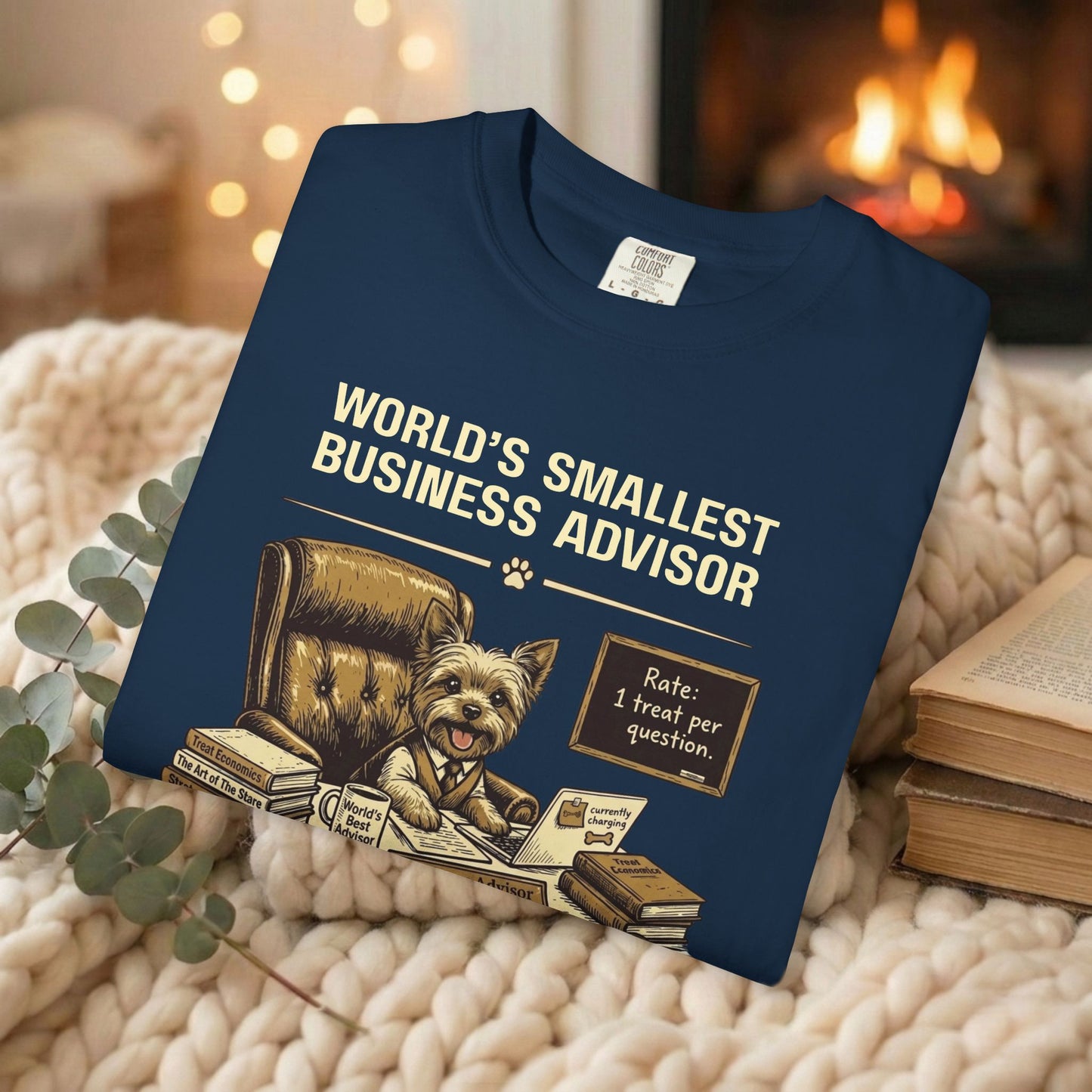 World's Smallest Business Advisor — Yorkie Tee