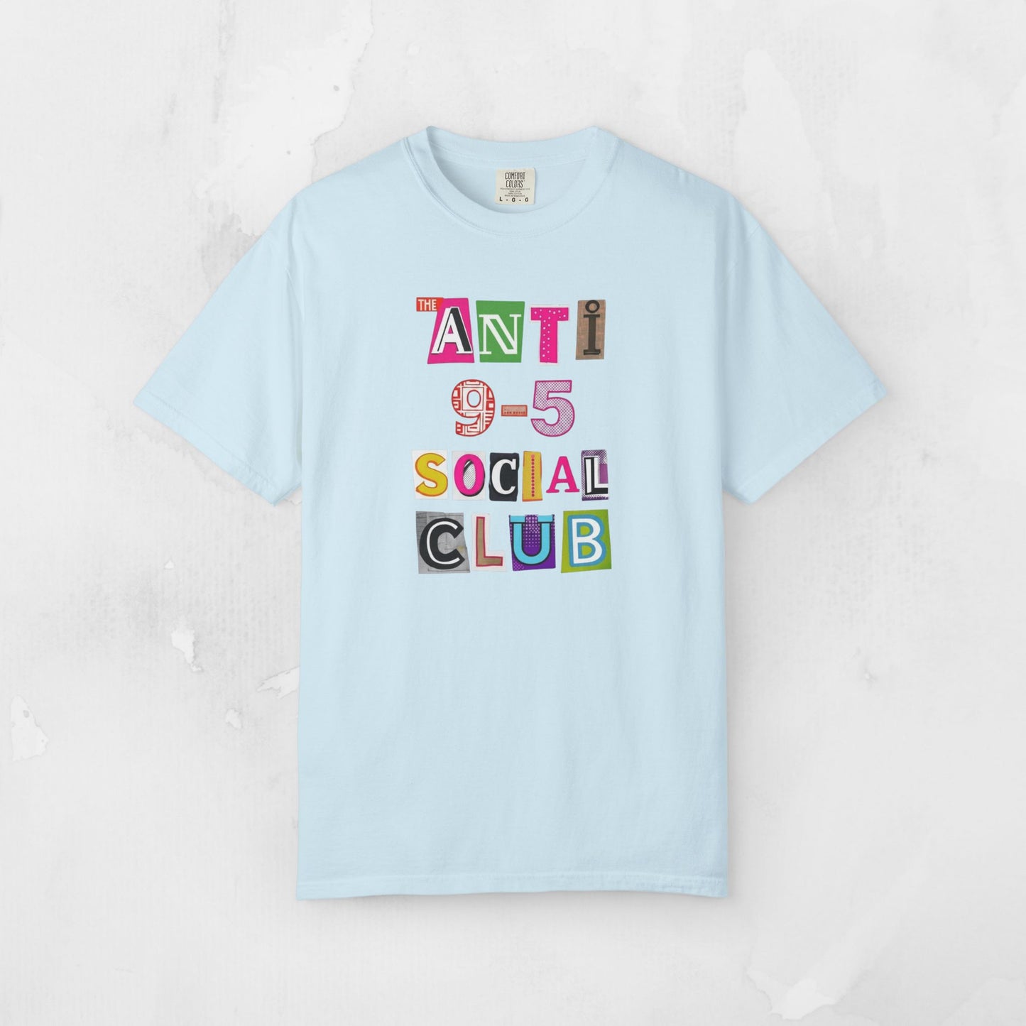 The Anti 9-5 Social Club Tee | Retro Graphic T-Shirt for Women