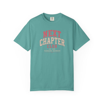 Next Chapter Club – Founding Member EST. 2026 | Vintage Collegiate Graphic Tee