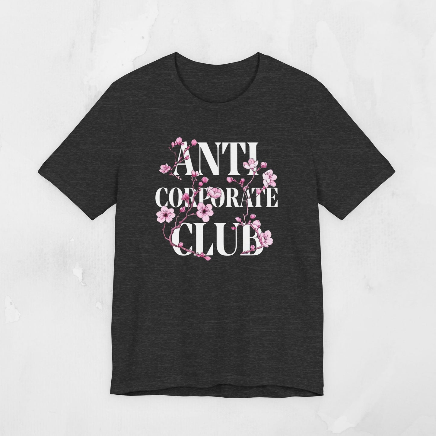 Anti Corporate Humor | Cherry Blossom Graphic Tee