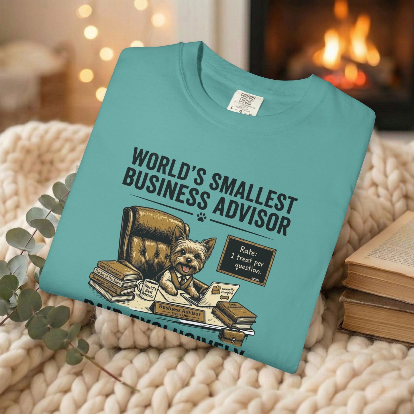 World's Smallest Business Advisor — Yorkie Tee