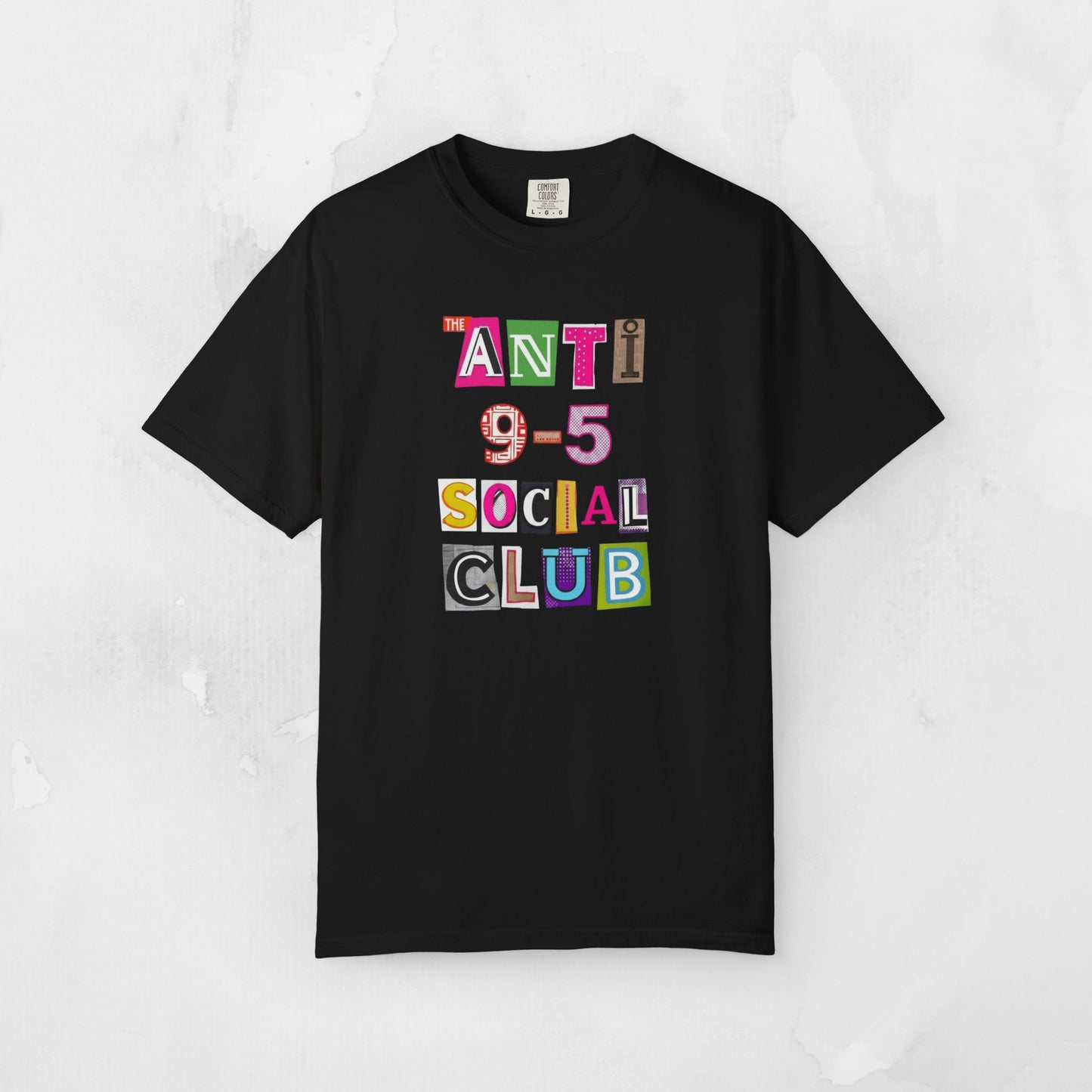 The Anti 9-5 Social Club Tee | Retro Graphic T-Shirt for Women