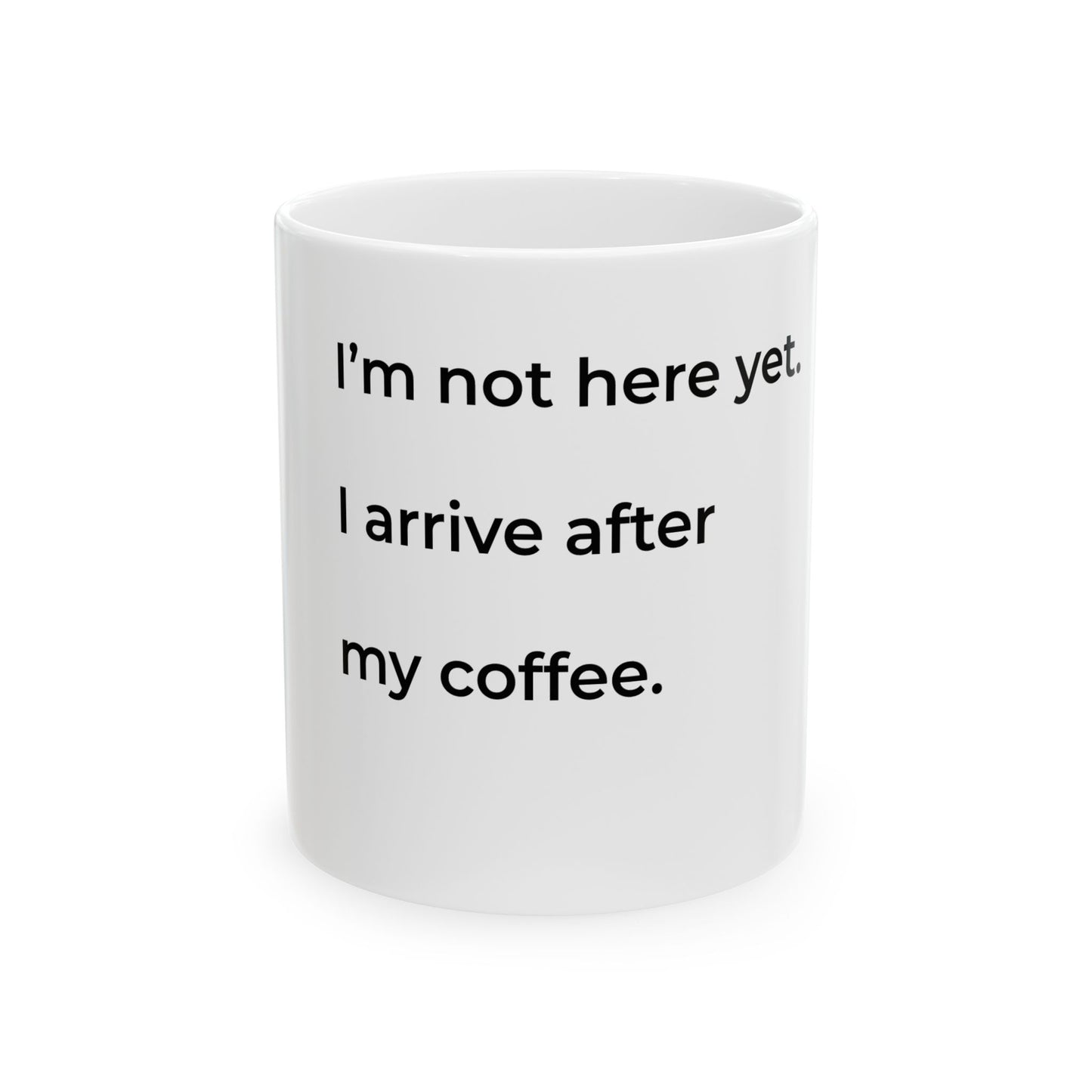 Mug for Tired Humans - Stylish Clean Emotional Truth - 11oz