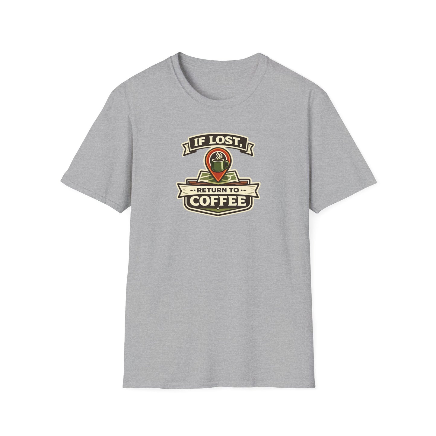 If Lost Return to Coffee Unisex Tee