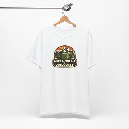 Caffeinated & Outdoorsy Unisex Tee