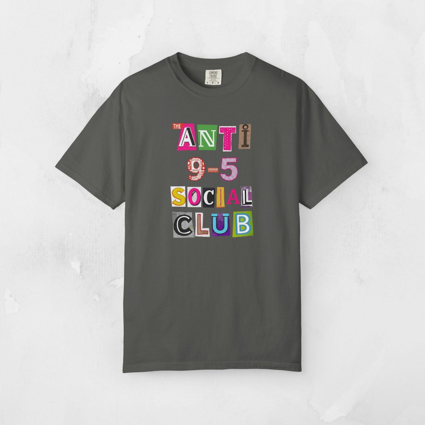 The Anti 9-5 Social Club Tee | Retro Graphic T-Shirt for Women
