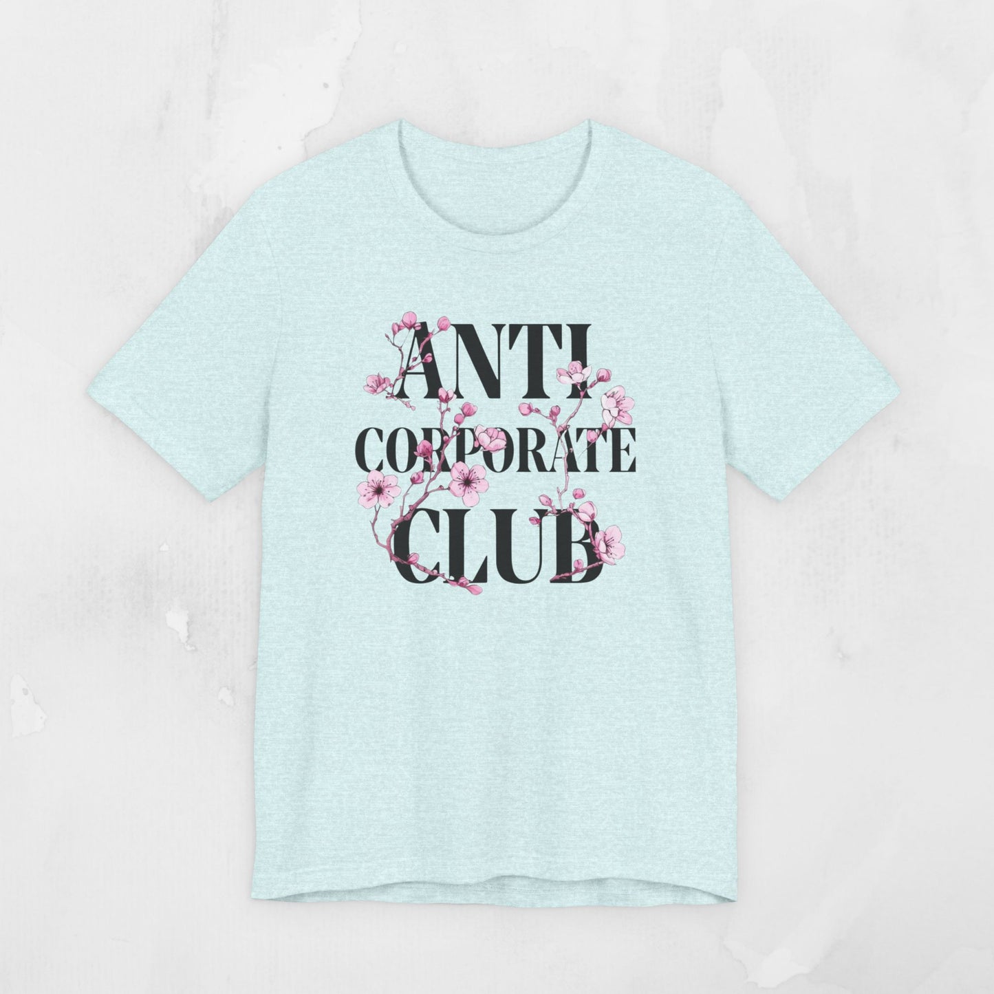 Anti Corporate Humor | Cherry Blossom Graphic Tee