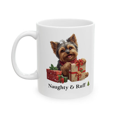 Mug - Cute Yorkie Christmas Mug for Pet Parents