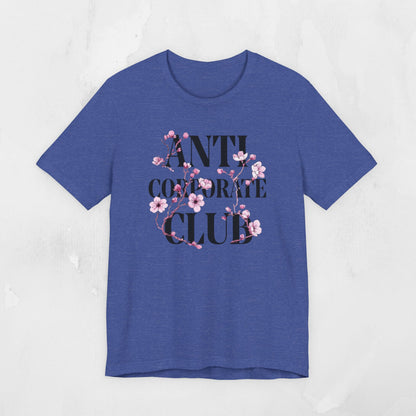 Anti Corporate Humor | Cherry Blossom Graphic Tee