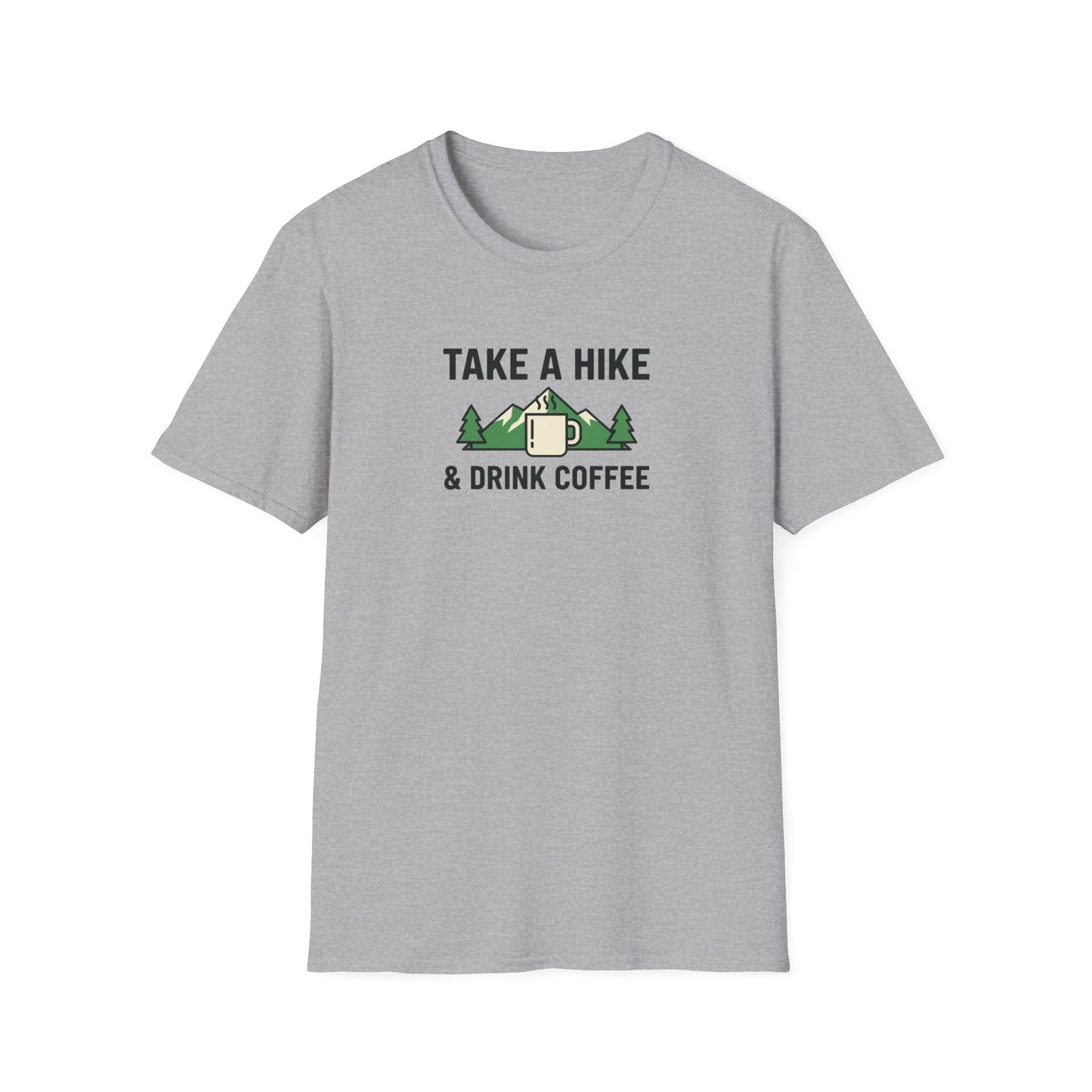 Take a Hike & Drink Coffee Unisex Tee