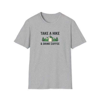 Take a Hike & Drink Coffee Unisex Tee