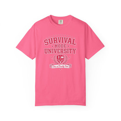 Survival Mode University Graphic Tee | Class of Finally Free
