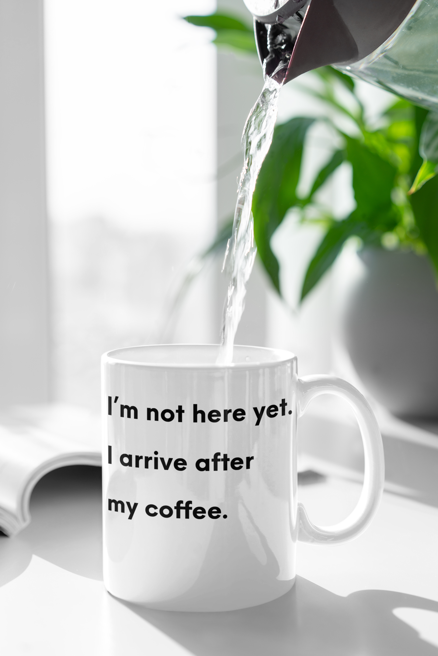 Mug for Tired Humans - Stylish Clean Emotional Truth - 11oz