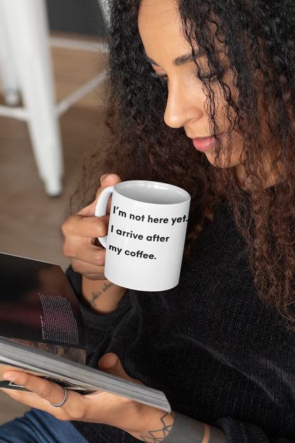 Mug for Tired Humans - Stylish Clean Emotional Truth - 11oz