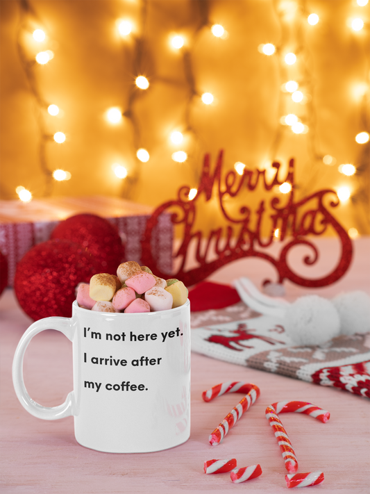 Mug for Tired Humans - Stylish Clean Emotional Truth - 11oz