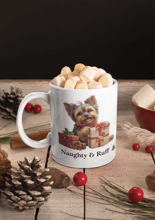 Mug - Cute Yorkie Christmas Mug for Pet Parents