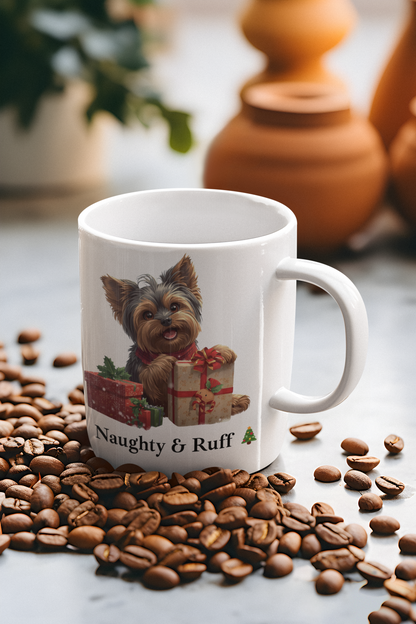 Mug - Cute Yorkie Christmas Mug for Pet Parents