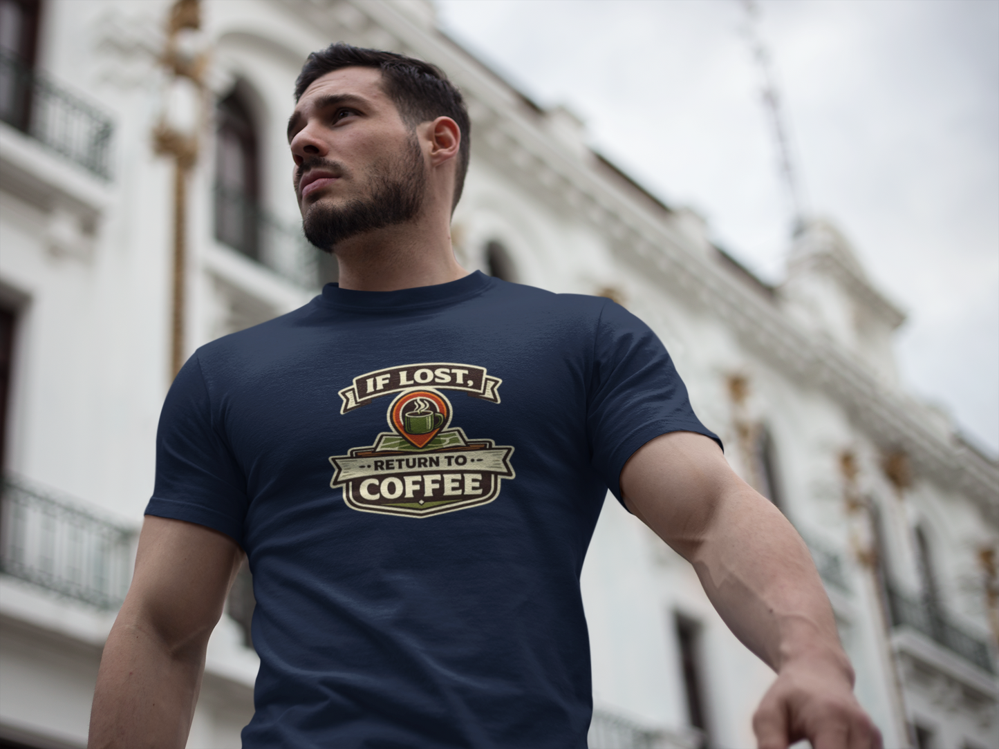 If Lost Return to Coffee Unisex Tee