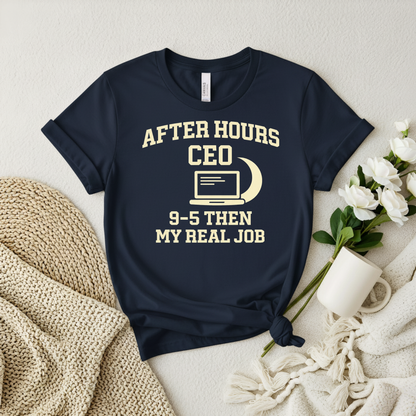 After Hours CEO Short Sleeve Tee