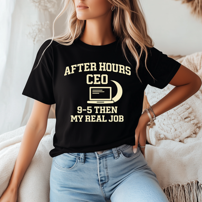After Hours CEO Short Sleeve Tee