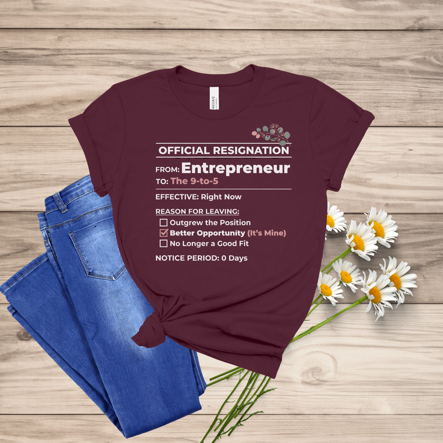 Official Resignation Tee