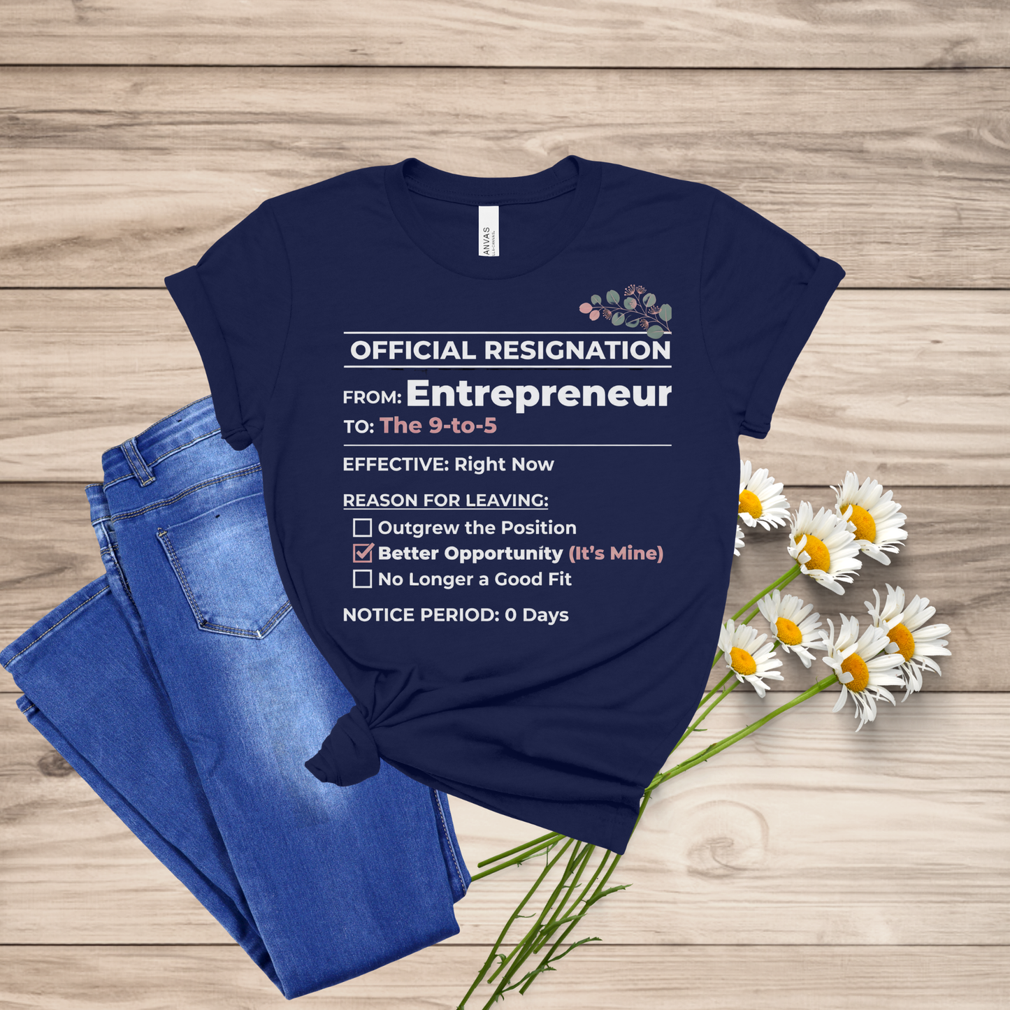 Official Resignation Tee