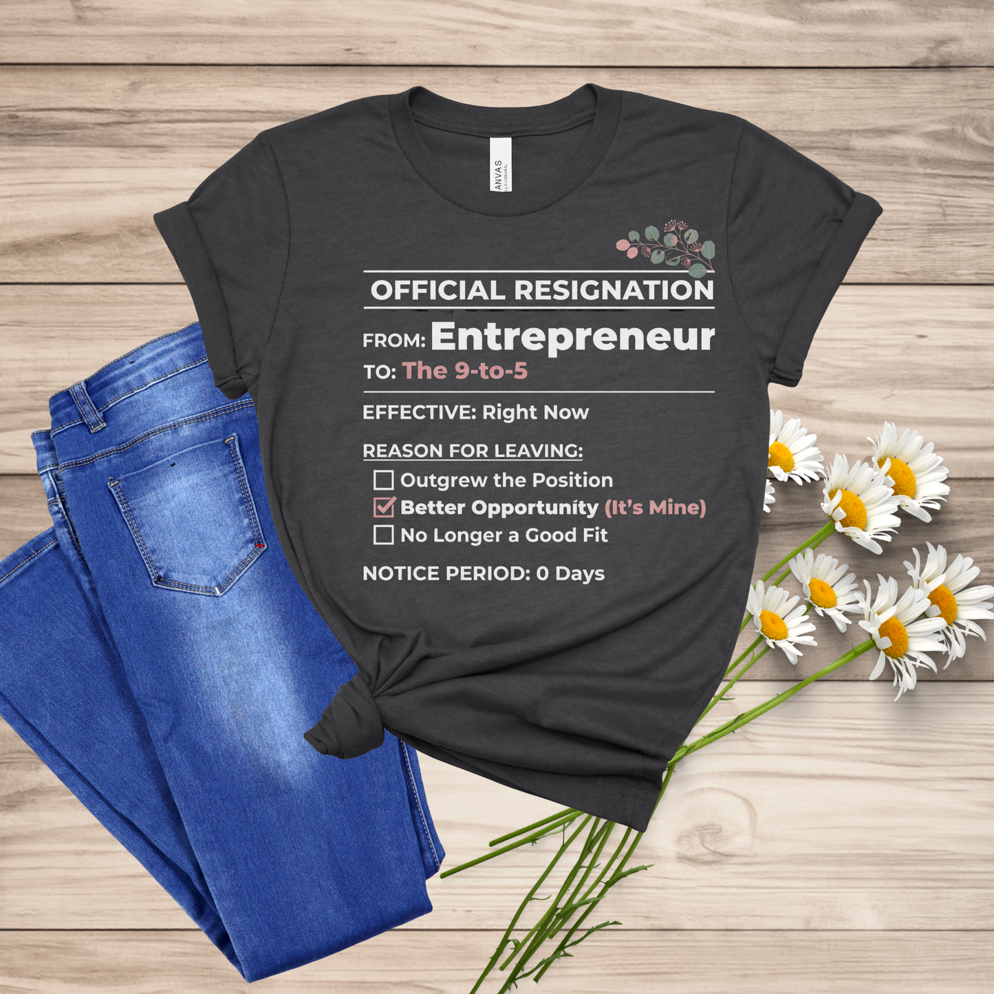 Official Resignation Tee