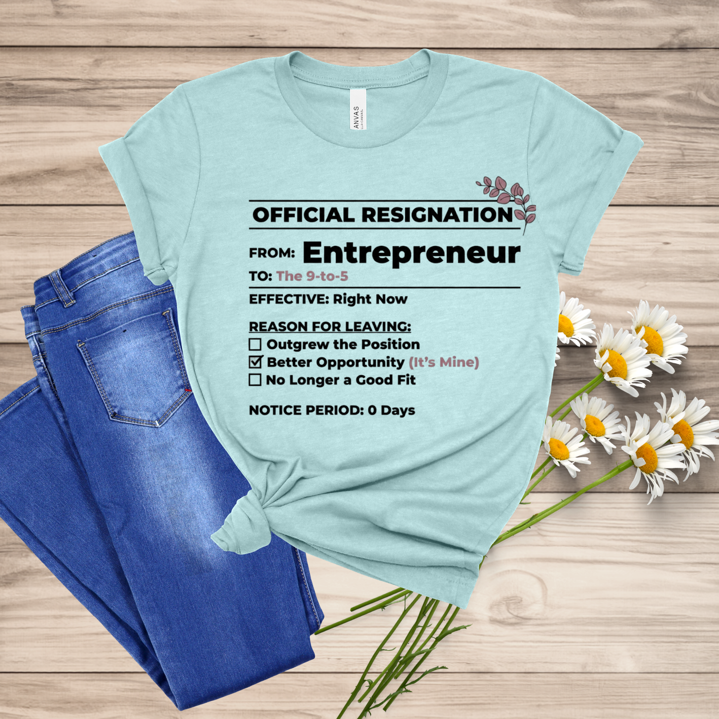 Official Resignation Tee