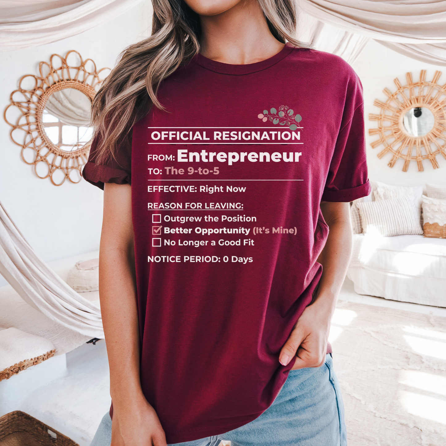 Official Resignation Tee