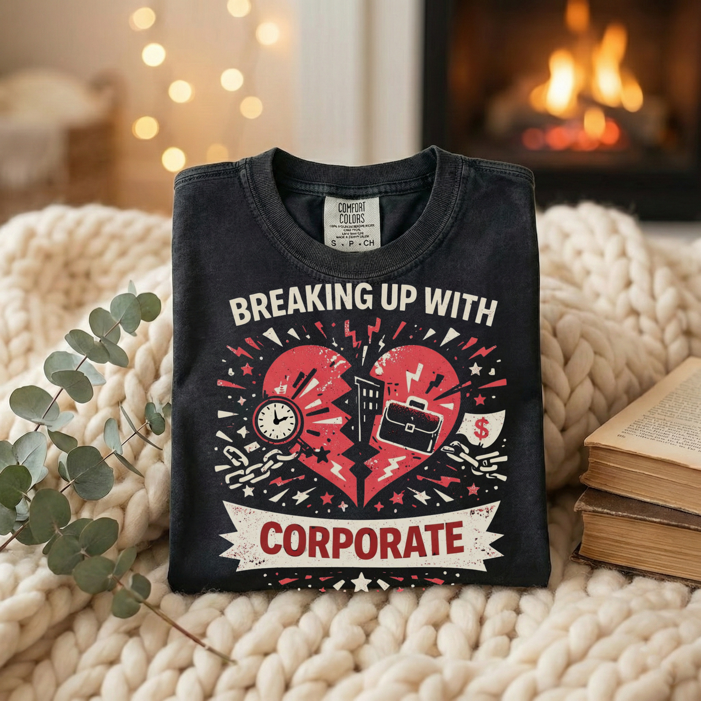 Breaking Up With Corporate — Graphic Tee