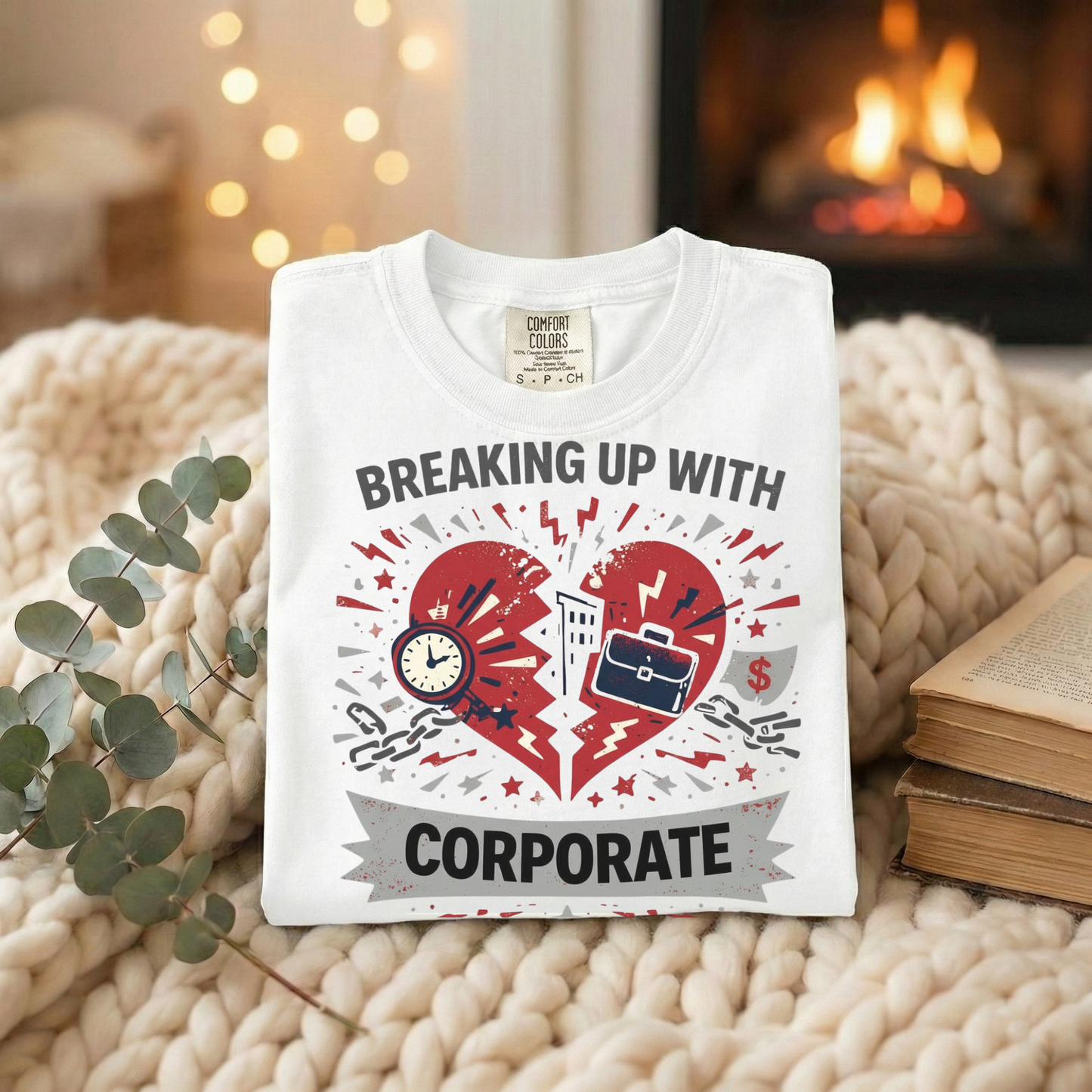 Breaking Up With Corporate — Graphic Tee
