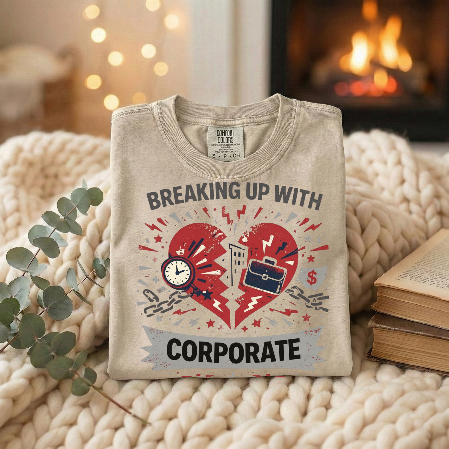 Breaking Up With Corporate — Graphic Tee