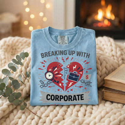 Breaking Up With Corporate — Graphic Tee