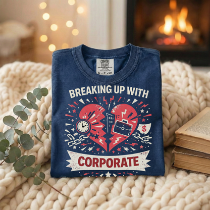 Breaking Up With Corporate — Graphic Tee