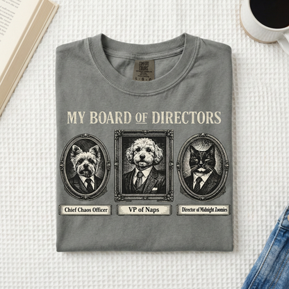 My Board of Directors T-Shirt — Vintage Portraits of Dogs Tee