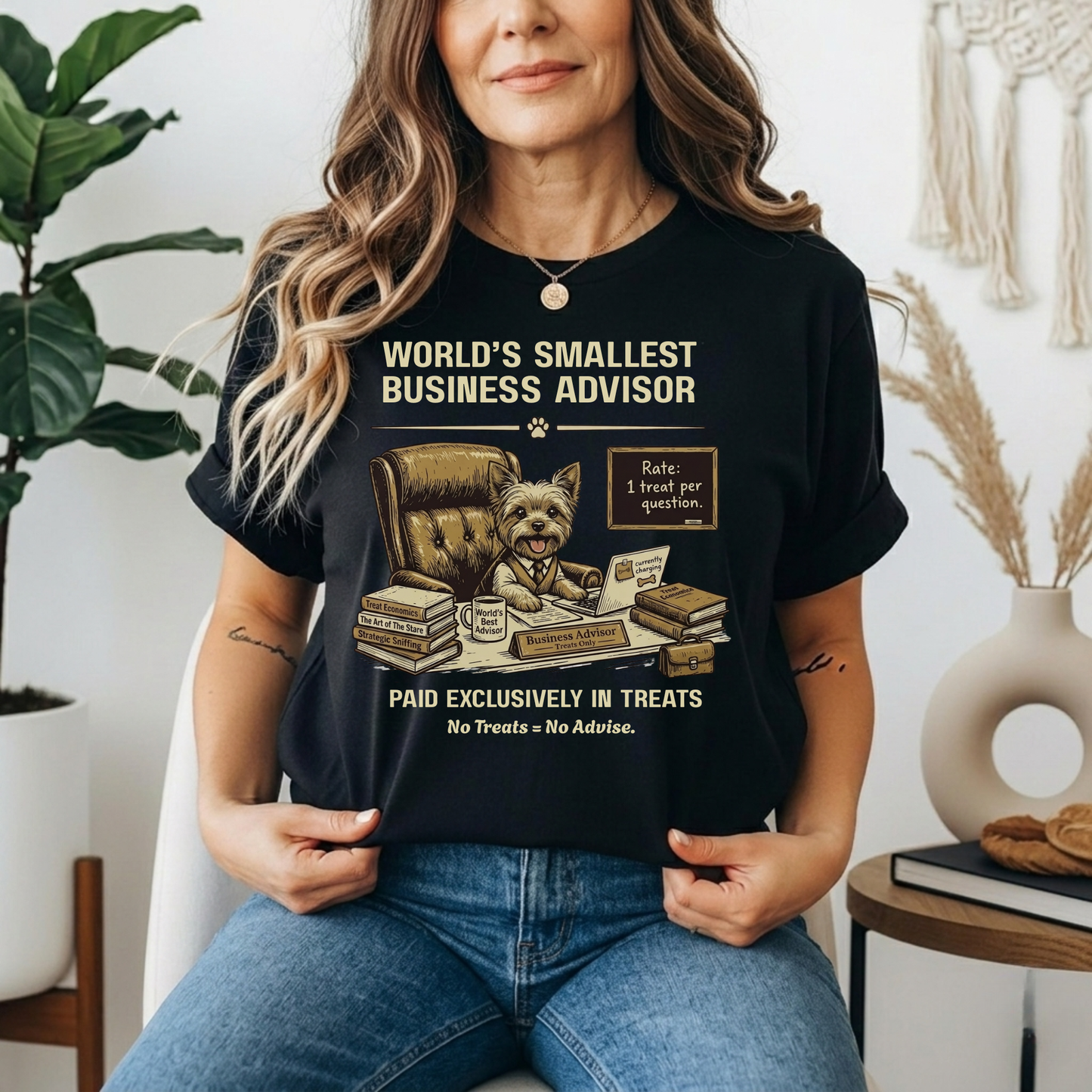 World's Smallest Business Advisor — Yorkie Tee