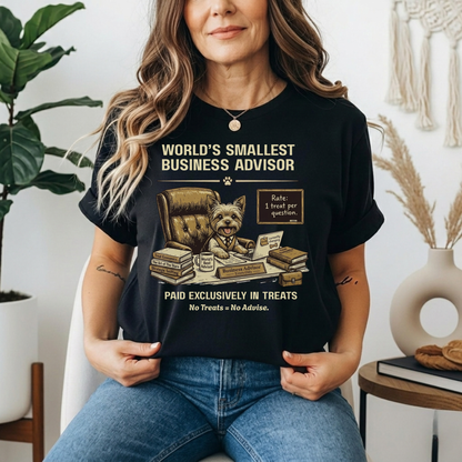 World's Smallest Business Advisor — Yorkie Tee