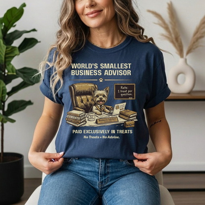 World's Smallest Business Advisor — Yorkie Tee