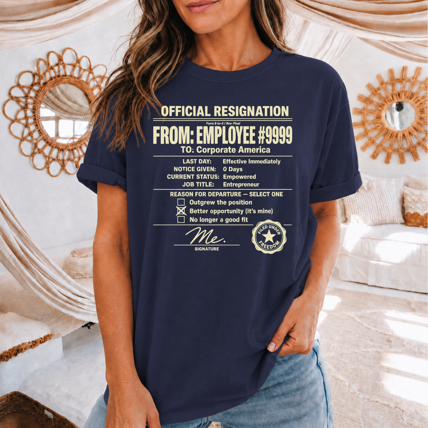 Official Resignation Tee