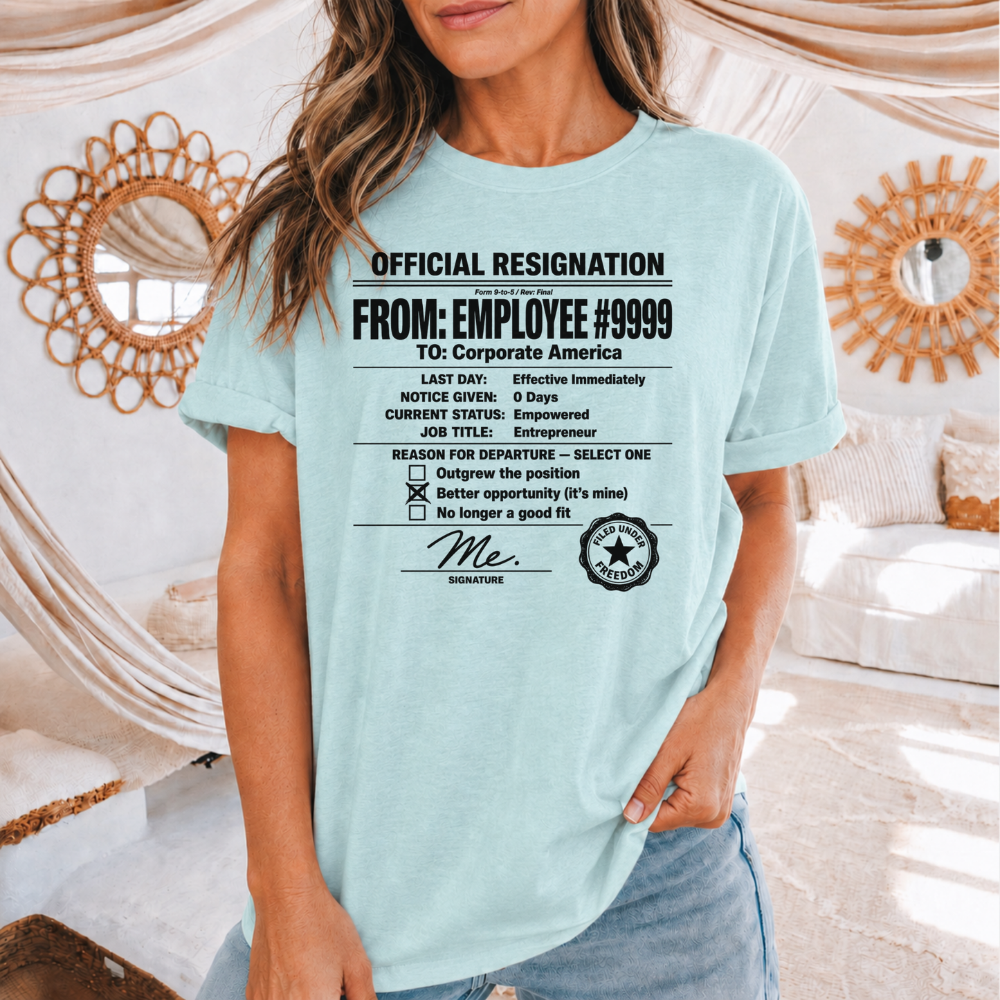 Official Resignation Tee