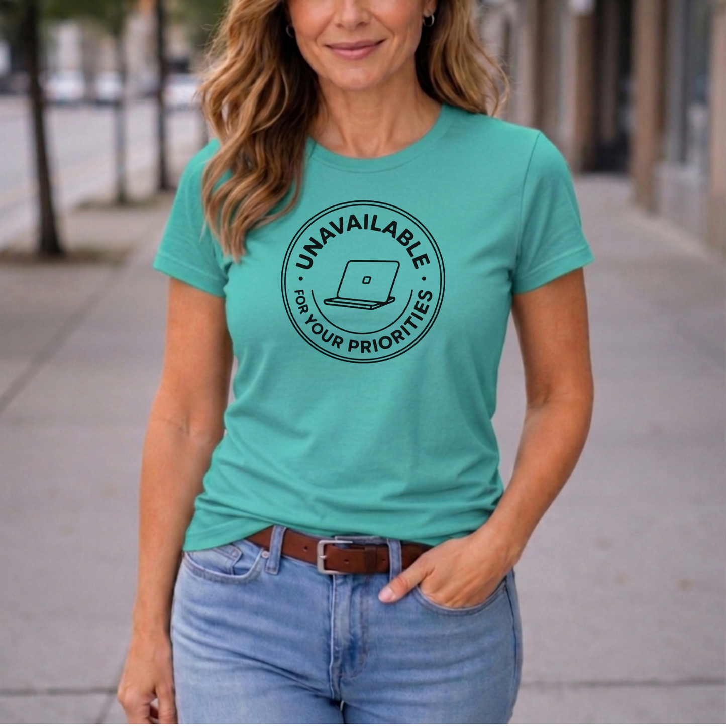 Unavailable for Your Priorities T-Shirt - Boundary Setting Tee for Women