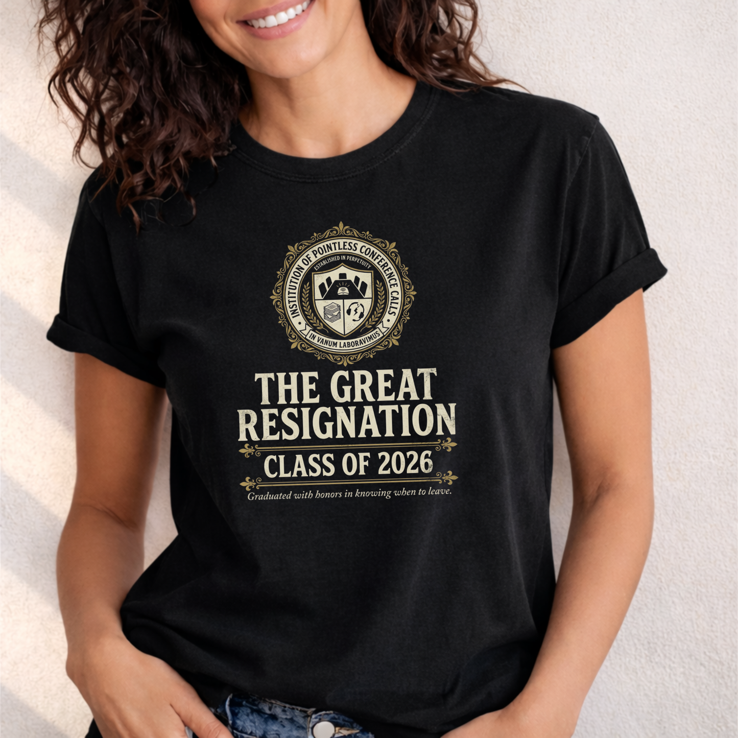 The Great Resignation Class of 2026 Tee