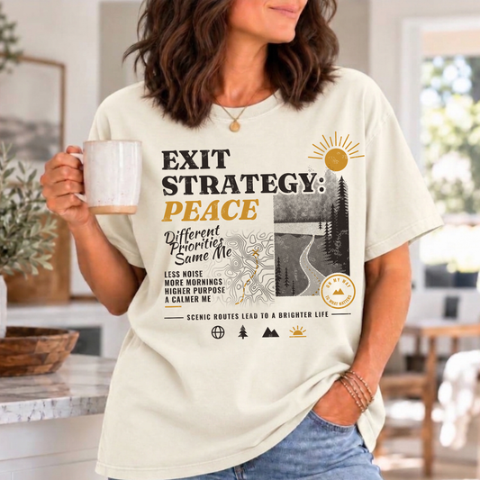 Exit Strategy: Peace T-Shirt