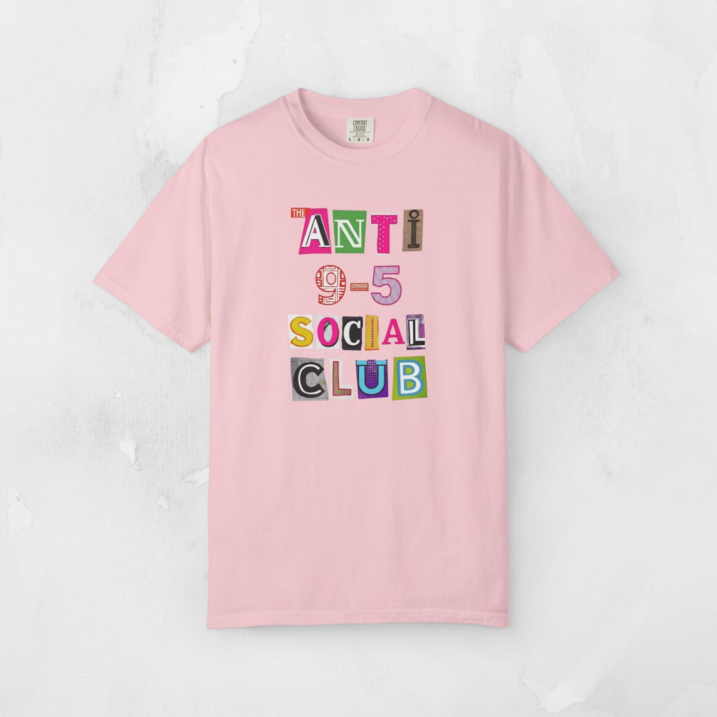 The Anti 9-5 Social Club Tee | Retro Graphic T-Shirt for Women