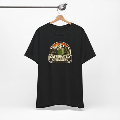 Caffeinated & Outdoorsy Unisex Tee