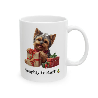 Mug - Cute Yorkie Christmas Mug for Pet Parents