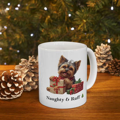 Mug - Cute Yorkie Christmas Mug for Pet Parents